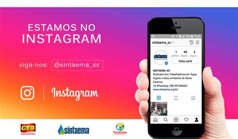 Estamos no Instagram! A...